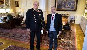 Դեսպան Արզումանյանն իր հավատարմագրերը հանձնեց Նորվեգիայի Թագավորին