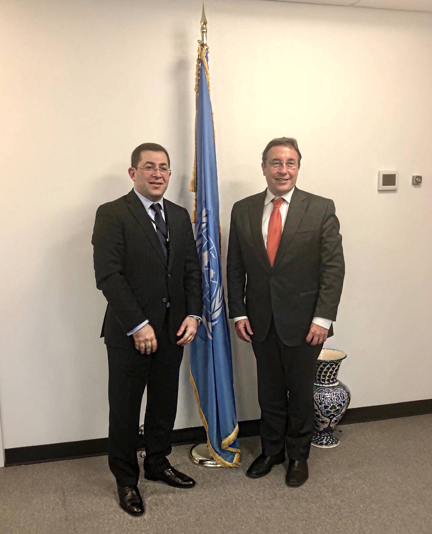 ՄԱԿ-ում Հայաստանի մշտական ներկայացուցիչը հանդիպեց ՄԱԿ-ի զարգացման ծրագրի կառավարչի հետ