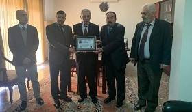 Սիրիայում ՀՀ դեսպան Արշակ Փոլադյանին շնորհվեց &laquo;Աշխարհի խաղաղության Եփրատ կազմակերպության&raquo; պատվավոր դոկտորի կոչում