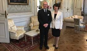 Դեսպան Հասմիկ Տոլմաջյանը հանդիպեց Ֆրանսիայի Օվերնյ-Ռոն-Ալպ շրջանի Ռոն դեպարտամենտի նորանշանակ պրեֆեկտին