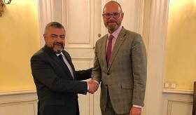 Դեսպան Տիգրան Սեյրանյանի հանդիպումը Չեխիայի կրթության, երիտասարդության և սպորտի նախարար Ռոբերտ Պլագայի հետ