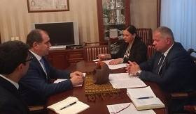 Դեսպան Արմեն Ղևոնդյանի և ԲՀ մշակույթի նախարար Յուրի Բոնդարի միջև հանդիպման մասին
