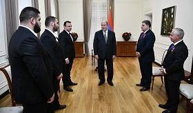 Նախագահը պարգևատրել է Ֆրանկոֆոնիայի գագաթաժողովի կազմակերպման գործում նշանակալի ներդում ունեցած դիվանագետներին