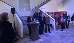 Սերգեյ Փարաջանովի ստեղծագործությունների ցուցահանդեսի բացում Պոտսդամի ֆիլմերի թանգարանում