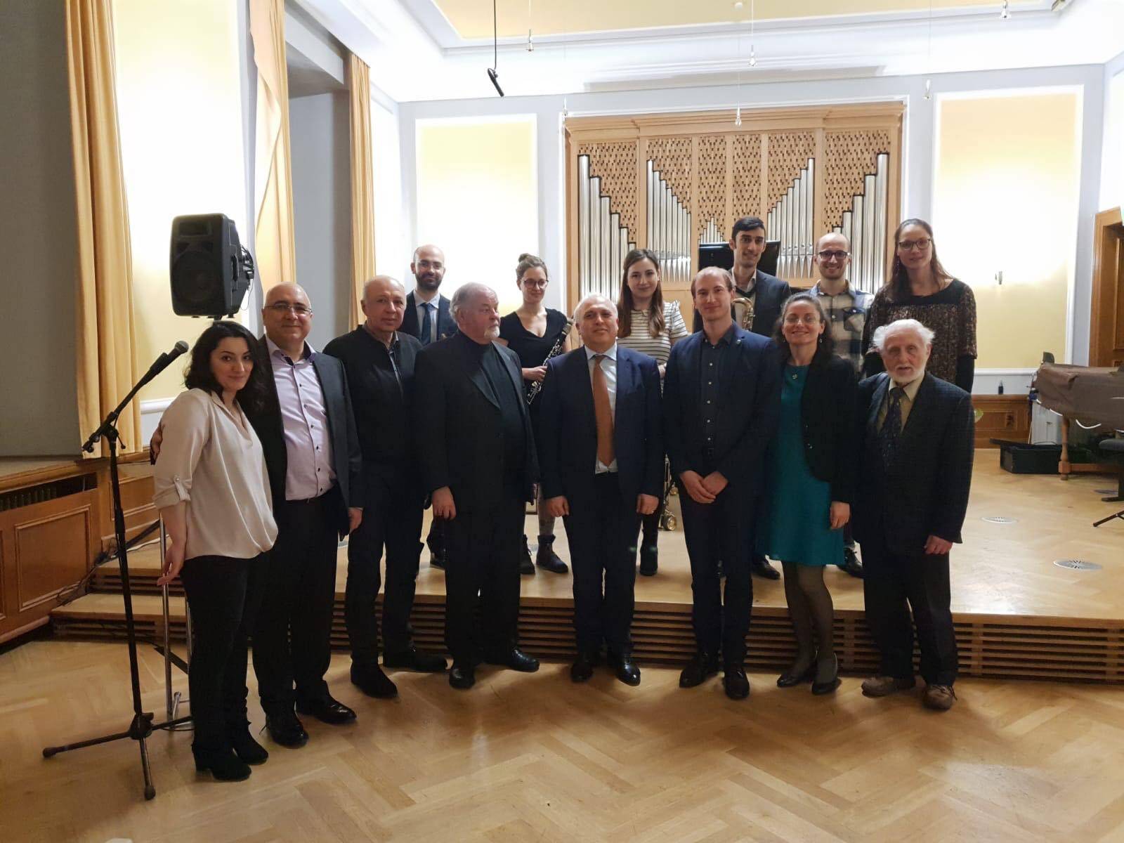 Լայպցիգի հայկական մշակութային համայնքի հիմնադրման արարողությունը