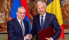 Zohrab Mnatsakanyan a eu une rencontre avec le Vice-Premier ministre, Ministre fédéral des Affaires étrangères et européennes de Belgique