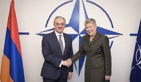 Acting Foreign Minister Zohrab Mnatsakanyan met with NATO Deputy Secretary General Rose Gottemoeller