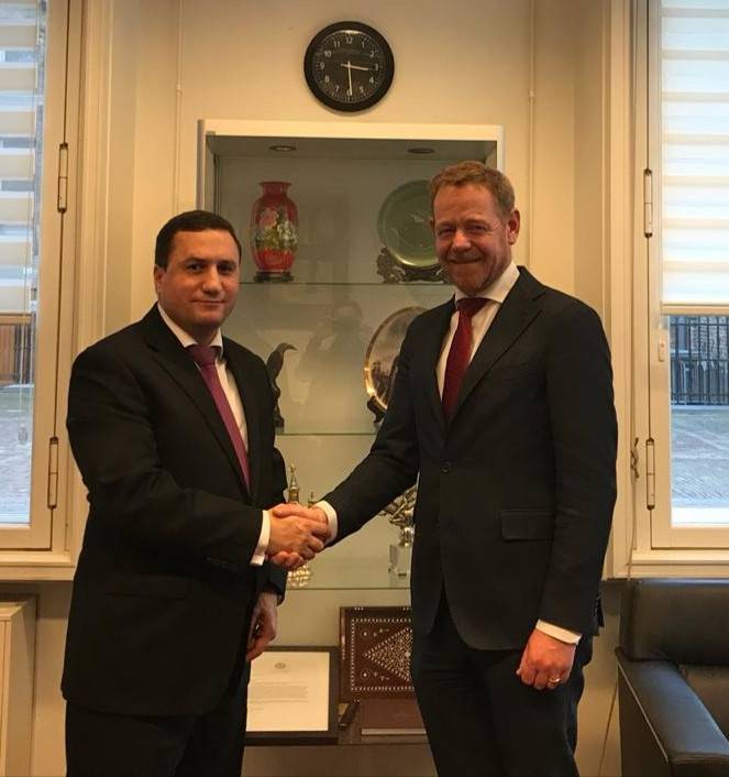 Armenian Ambassador had a meeting with the Advisor to the Netherlands Prime Minister