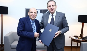 Եգիպտոսի նորանշանակ դեսպանն իր հավատարմագրերի պատճենը հանձնեց Հայաստանի ԱԳ նախարարի տեղակալին