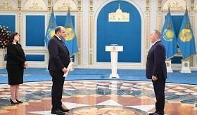 Ղազախստանում ՀՀ դեսպան Գագիկ Ղալաչյանն իր հավատարմագրերը հանձնեց ՂՀ նախագահին