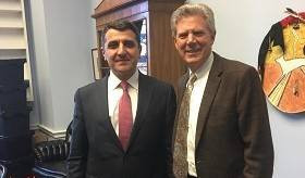 Ambassador Nersesyan met with Congressman Frank Pallone, Co-Chair of the Congressional Caucus on Armenian Issues