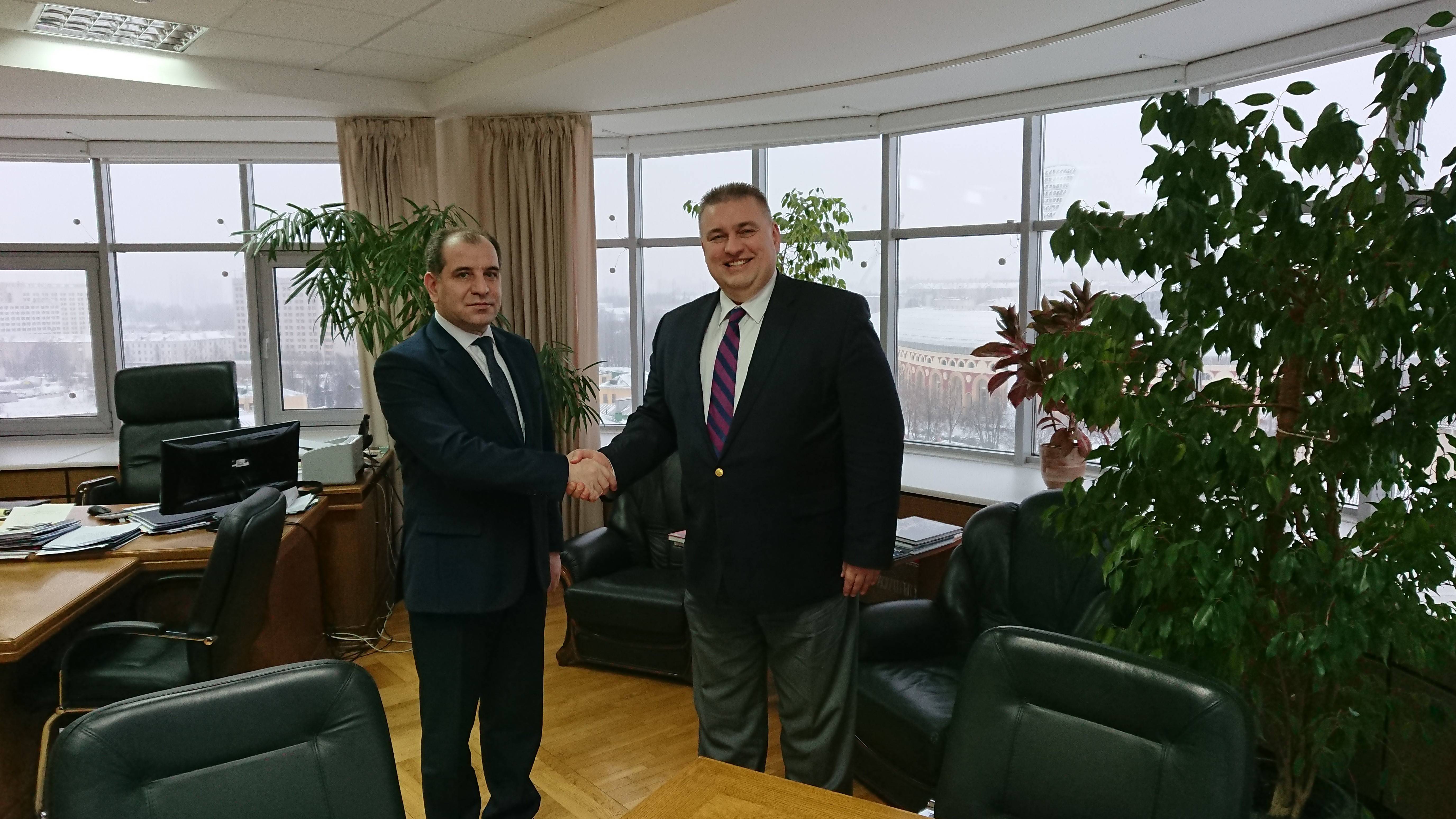 Հայաստանի դեսպանի հանդիպումը Բելառուսի ԱԳ նախարարի տեղակալի հետ
