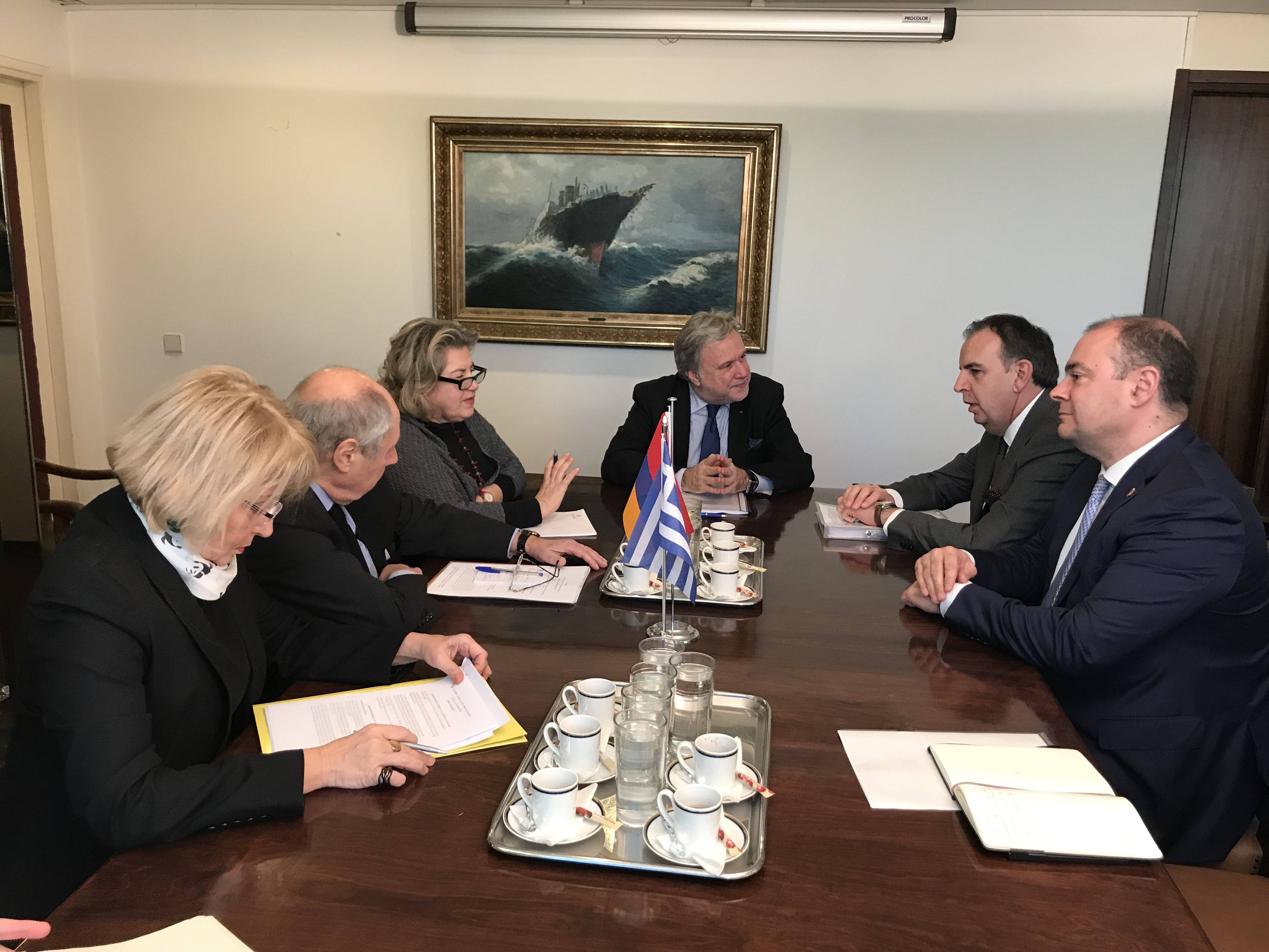 Քաղաքական խորհրդակցություններ Հայաստանի և Հունաստանի ԱԳՆ-ների միջև