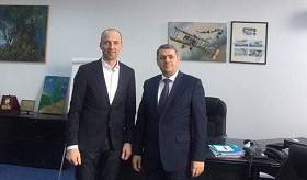 ՀՀ դեսպանի հանդիպումը TAROM ավիաընկերության գլխավոր տնօրեն Վուլֆ Վերներ-Վիլհելմի հետ