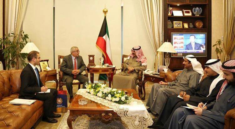 Դեսպան Սարմեն Բաղդասարյանի հանդիպումը Քուվեյթի ԱԳ փոխնախարարի հետ