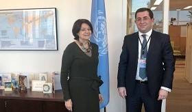ՄԱԿ-ում Հայաստանի մշտական ներկայացուցիչը հանդիպեց ՄԱԿ-ի գլխավոր քարտուղարի քաղաքական հարցերով տեղակալին