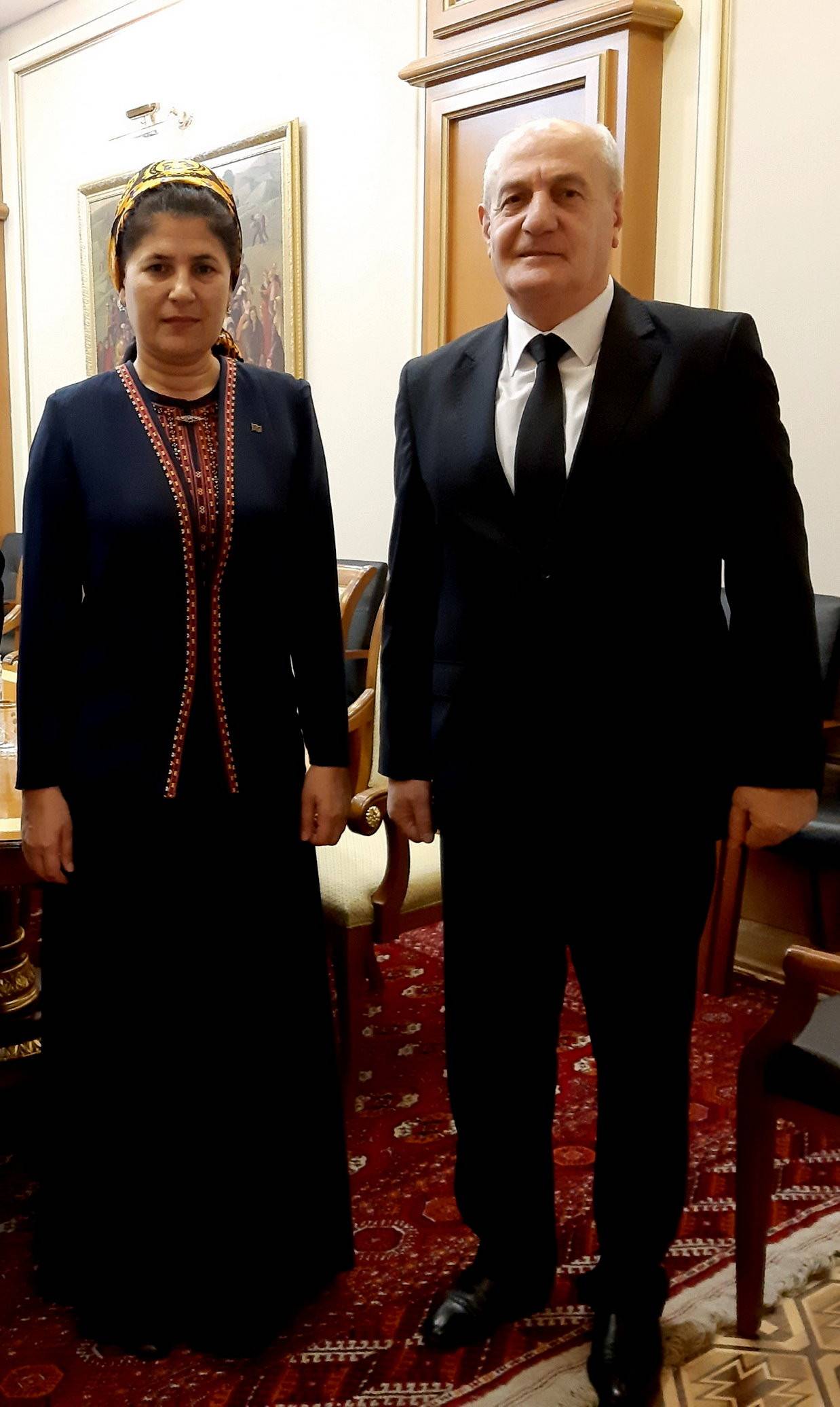 Դեսպան Գ․ Բադալյանի հանդիպումը փոխվարչապետ Բ․ Աբդիևայի հետ