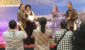 &laquo;Հայաստան. առասպելների երկիր&raquo; խորագրով լուսանկարների ցուցահանդեսի բացումը Ջակարտայում