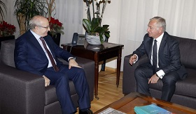 Հանդիպում Լիբանանի մշակույթի նախարար Ղաթաս Խուրիի հետ