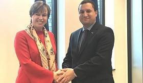 Նիդերլանդներում Հայաստանի դեսպանի հանդիպումը Եվրապոլի գործադիր տնօրենի հետ