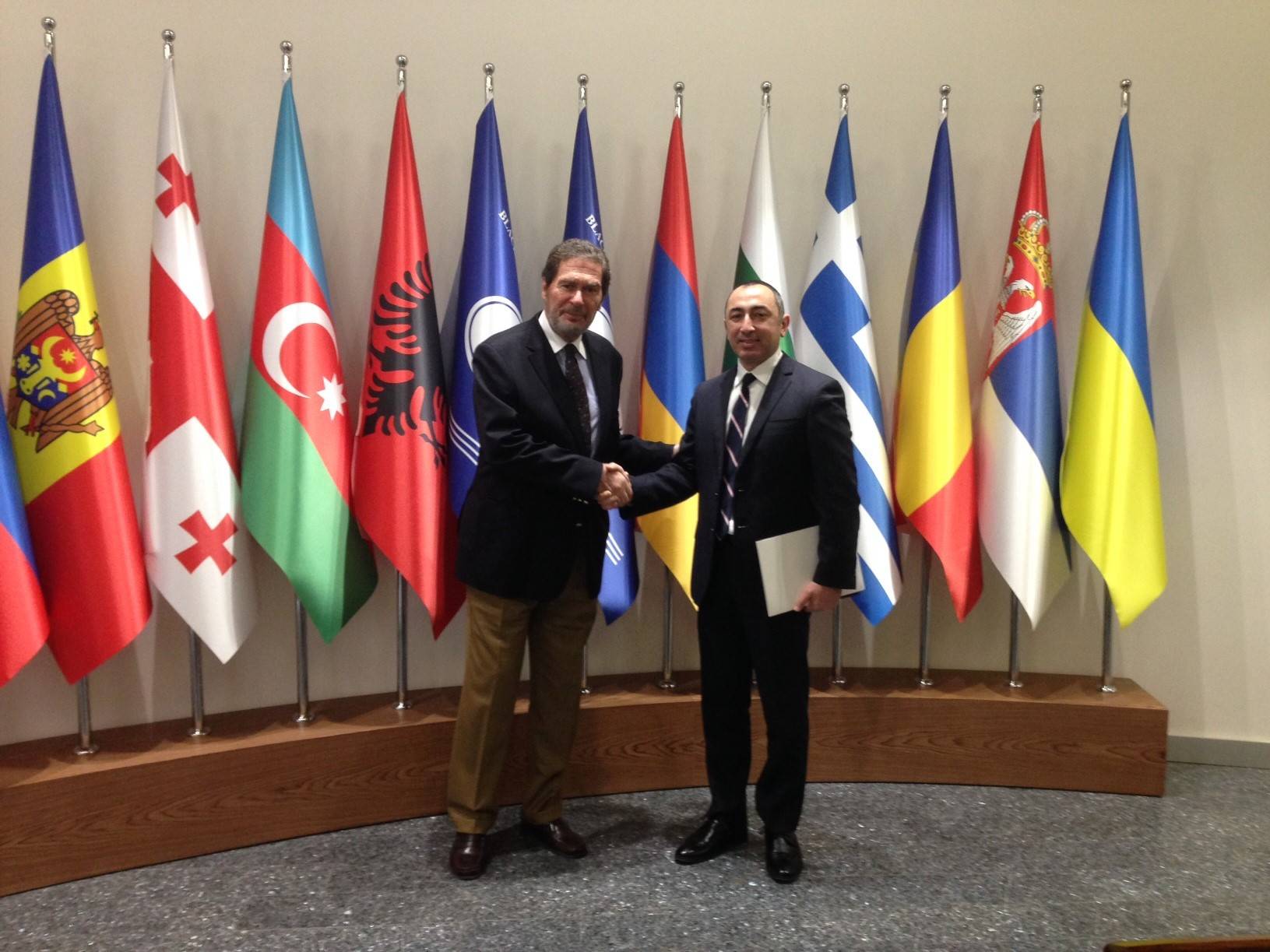 Սահակ Սարգսյանը ՍԾՏՀ-ի մշտական միջազգային քարտուղարության գլխավոր քարտուղարին ներկայացրեց լիազորությունների պաշտոնական հավաստագիրը