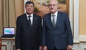 ՀՀ դեսպանի հանդիպումը Աշխաբադի քաղաքապետի հետ