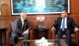 Դեսպան Աթաբեկյանի հանդիպումը Լիբանանի Ազգային ապահովության գլխավոր տնօրենի հետ