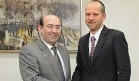 Դեսպան Տիգրան Մկրտչյանի և Լատվիայի ԱԳՆ քաղաքական տնօրենի հանդիպումը