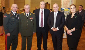 ՀՀ Զինված ուժերի կազմավորման 27-ամյակին նվիրված ընդունելություն Թբիլիսիում