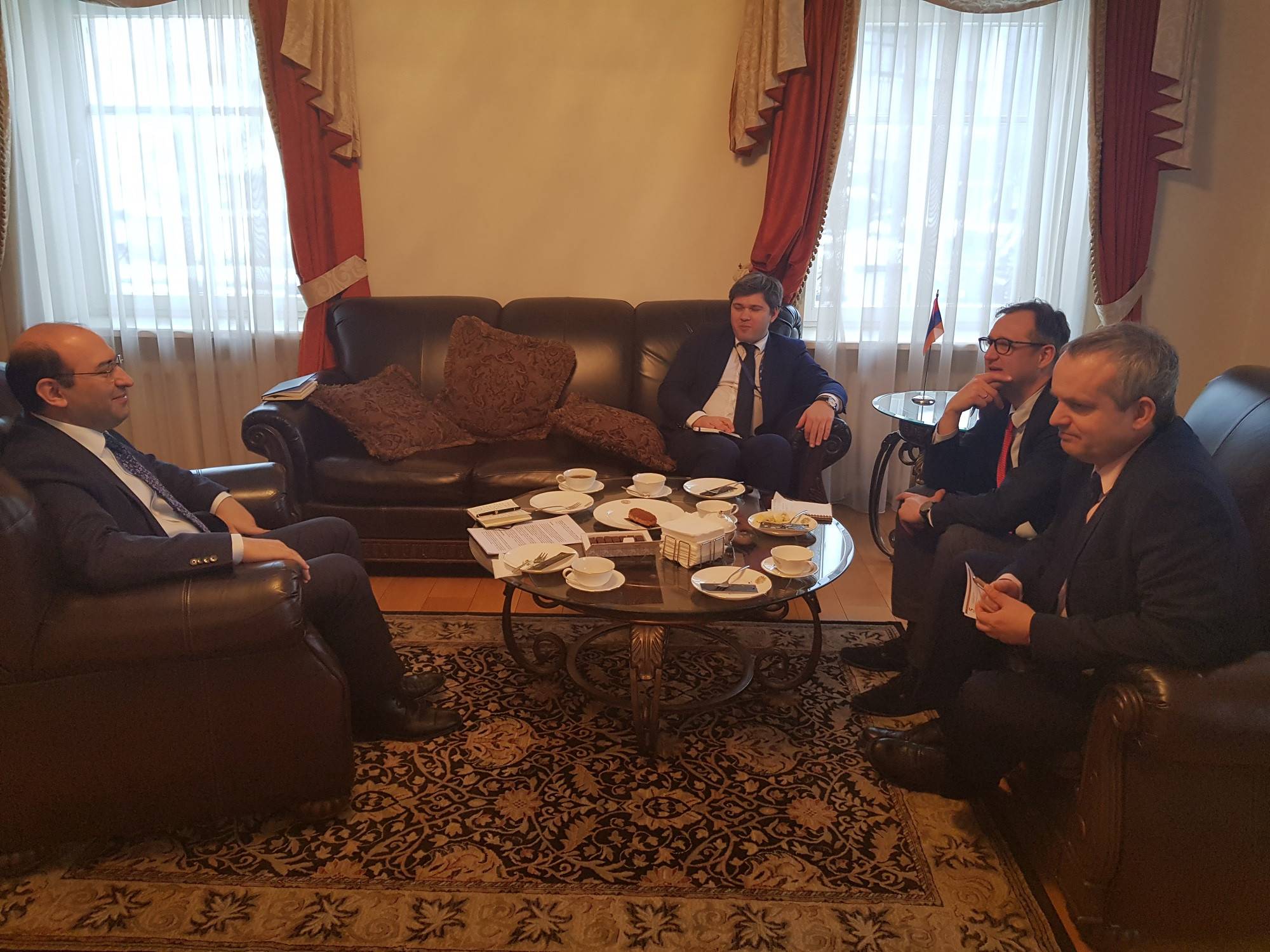 ՀՀ դեսպանի և Լիտվայի ԱԳՆ Արևելյան գործընկերության հարցերով հատուկ հանձնարարականներով դեսպանի հանդիպումը