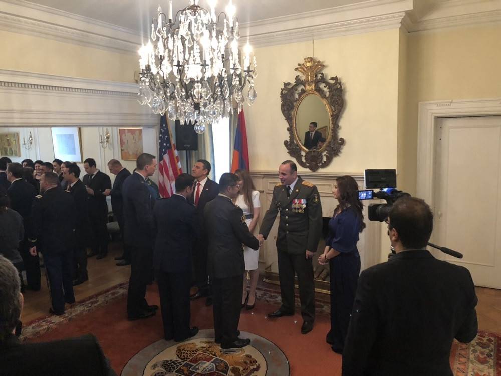 The celebration of the 27th anniversary of the Armenian Armed Forces at