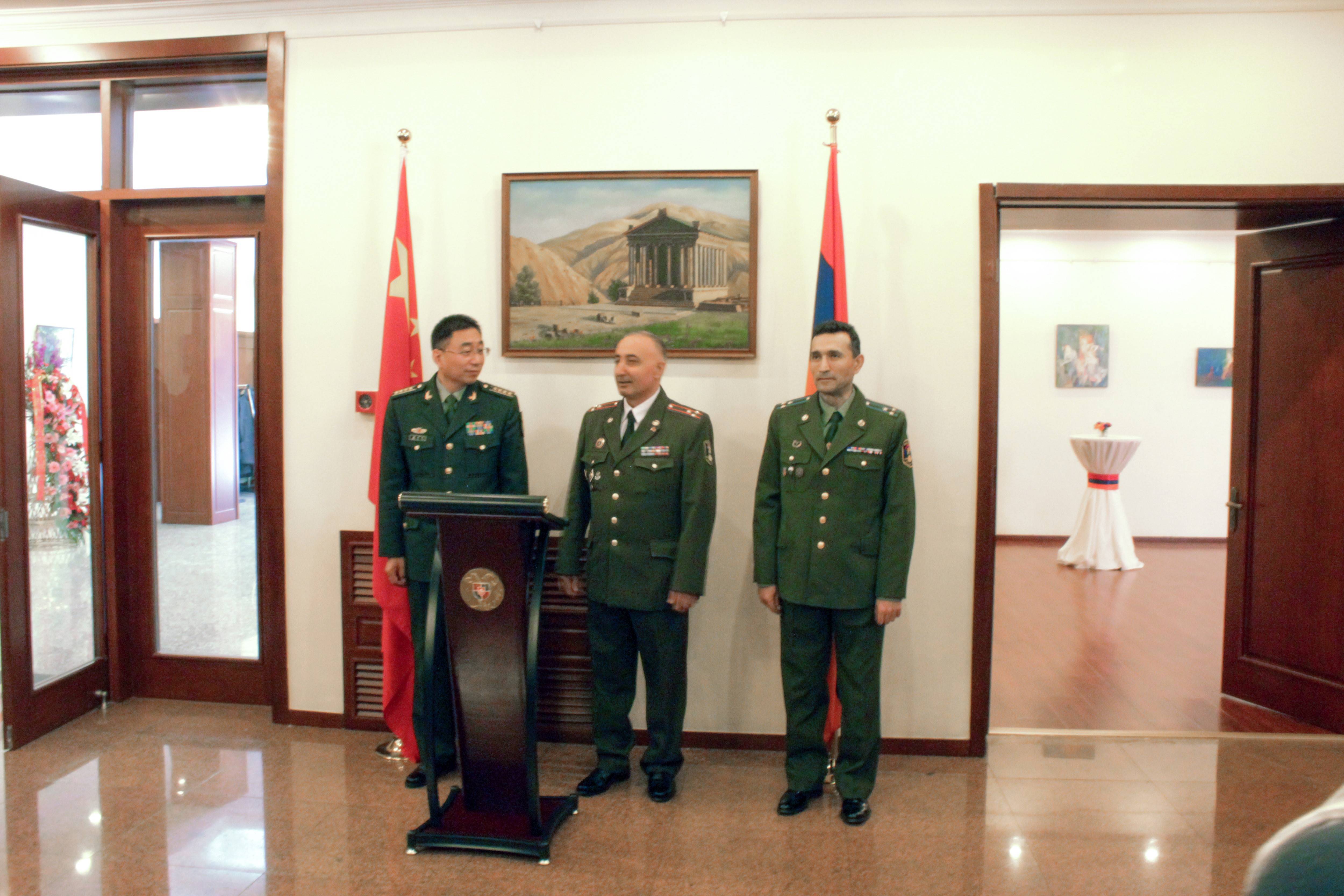 ՀՀ զինված ուժերի կազմավորման 27-րդ տարեդարձին նվիրված ընդունելություն Պեկինում