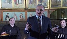 Զոհրաբ Մնացականյանը ներկա գտնվեց  Կոմիտաս Վարդապետի 150-ամյակին նվիրված համերգին