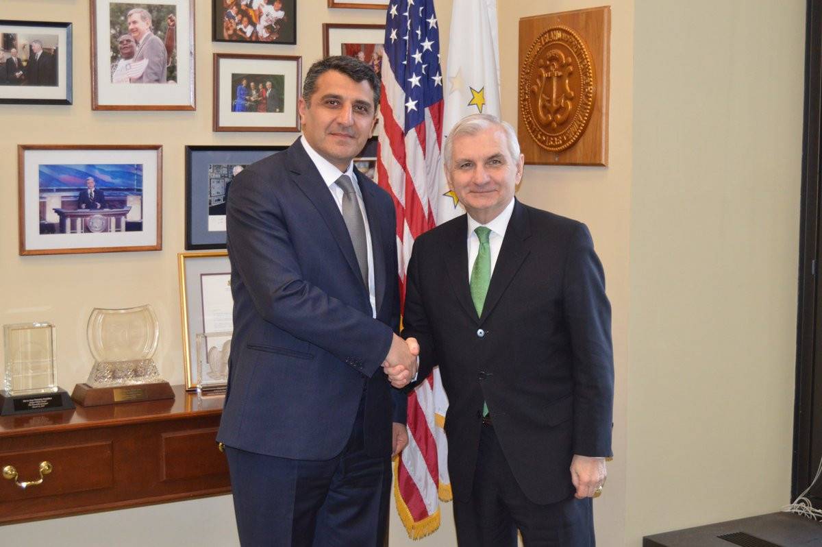 Ambassador Nersesyan’s meeting with Senator Reed