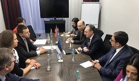 The meeting of Zohrab Mnatsakanyan with the Prime Minister of Estonia