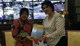 Դեսպան Աղաջանյանի հանդիպումը Սուրաբայայի քաղաքապետի հետ