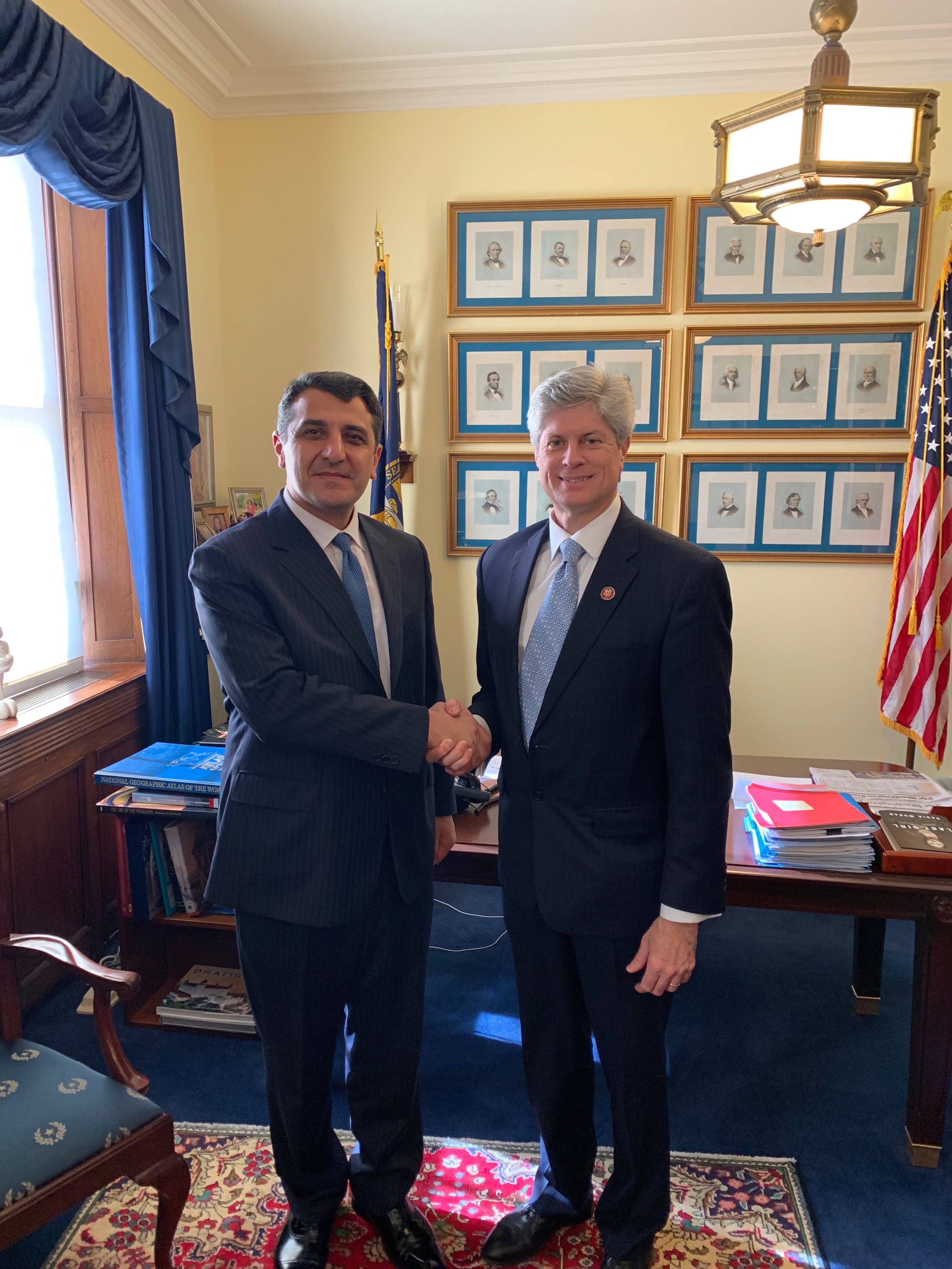 Ambassador Nersesyan’s meeting with Congressman Fortenberry