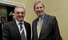 Զոհրաբ Մնացականյանը հանդիպեց Եվրոպական հանձնաժողովի հարևանության և ընդլայնման հարցերով հանձնակատարին