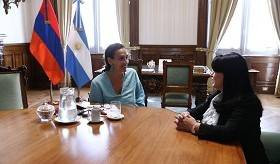 ՀՀ դեսպանի հանդիպումը Արգենտինայի փոխնախագահի հետ