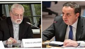 ՀՀ դեսպանի հանդիպումը Սուրբ Աթոռի պետությունների հետ հարաբերությունների քարտուղարի հետ