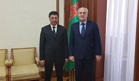 Դեսպան Գառնիկ Բադալյանի հանդիպումը Թուրքմենստանի ֆինանսների և էկոնոմիկայի նախարար