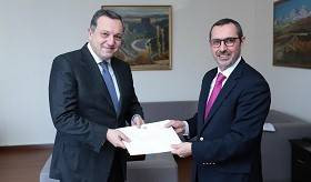 ԱԳ նախարարի տեղակալ Ավետ Ադոնցի հանդիպումը ՀՀ-ում Պորտուգալիայի դեսպան Պաուլու Վիզեու Պինեյրուի հետ