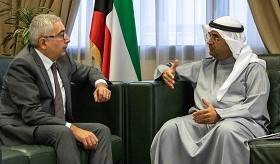 Դեսպան Բաղդասարյանի հանդիպումը Քուվեյթի ֆինանսների նախարարի հետ