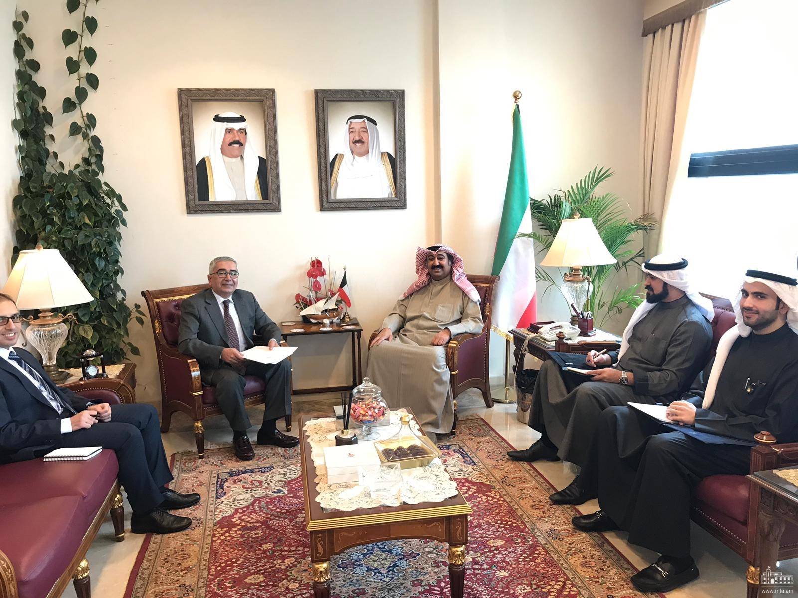 Դեսպան Բաղդասարյանի հանդիպումը ԱԳ նախարարի՝ Եվրոպայի հարցերով տեղակալի հետ