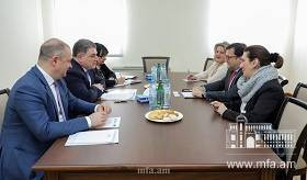 ՀՀ ԱԳՆ գլխավոր քարտուղարի և Հունաստանի ԱԳՆ տնտեսական հարցերով գլխավոր քարտուղարի հանդիպումը