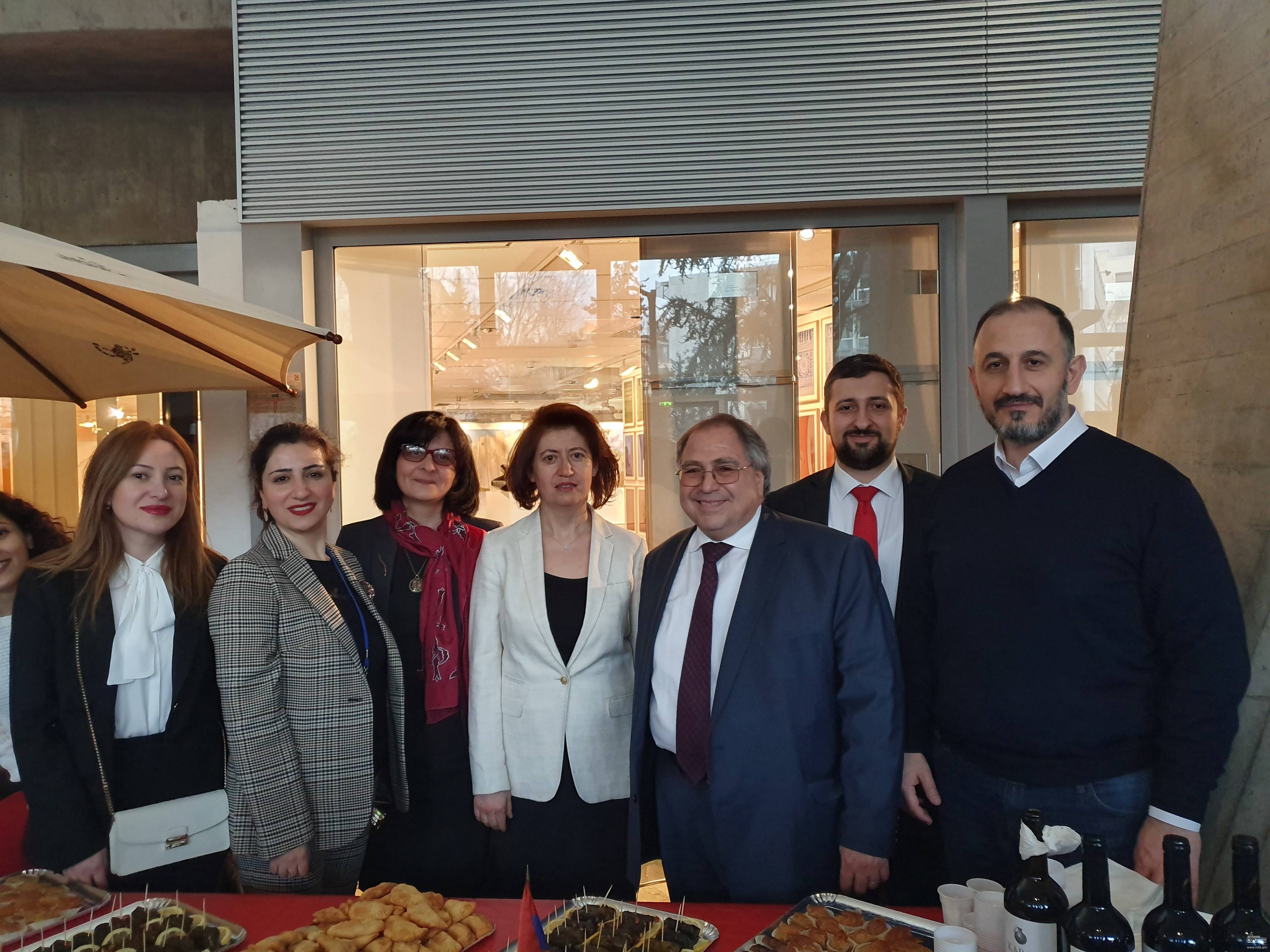 ՅՈՒՆԵՍԿՕ-ում Ֆրանկոֆոն խմբի կողմից կազմակերպված Ֆրանկոֆոնիայի միջազգային օրվան նվիրված միջոցառում