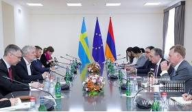 The Foreign Minister of Armenia met with the Minister for International Development Cooperation of Sweden