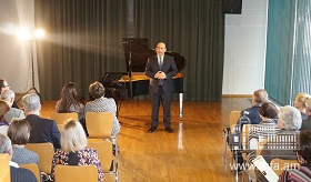 Կոմիտասի և Հովհաննես Թումանյանի 150-ամյակներին նվիրված միջոցառում Կաունասում