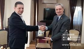 Դեսպան Արմեն Սարգսյանի հանդիպումը Սոֆիայի մարզպետի հետ
