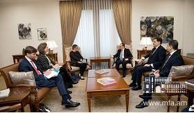 Foreign Minister Zohrab Mnatsakanyan's meeting with the PACE President Liliane Maury Pasquier